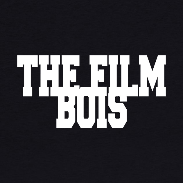 The Film Bois Logo Classic (White) by TheFilmBoisPodcast